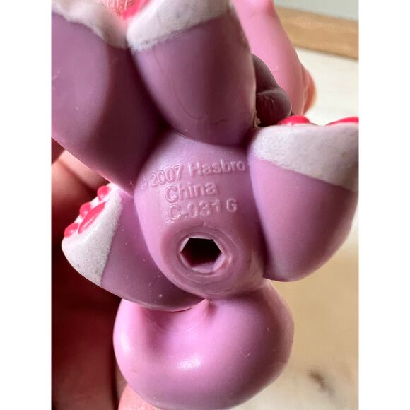 Littlest Pet Shop Pink Persian Cat #2138 Green Eyes Fluffy Appearance LPS 2007 - Picture 3 of 5